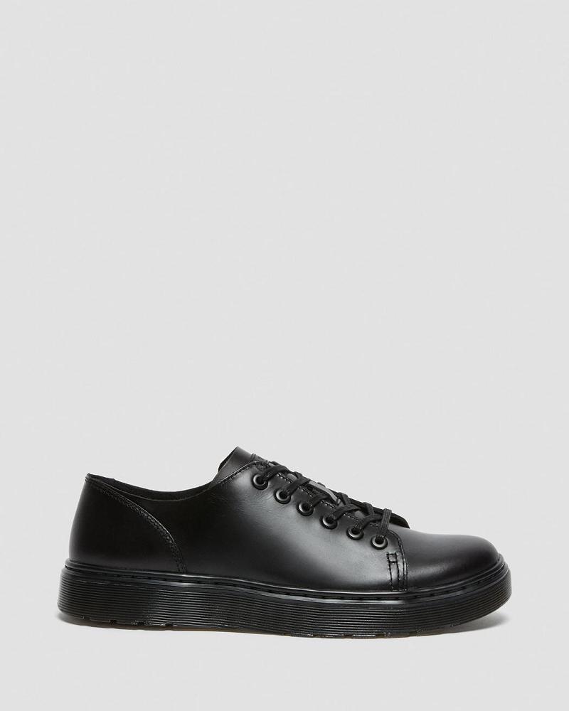 Zapatos Casuales Dr Martens Dante Brando Cuero Hombre Negros | MX 32UZG